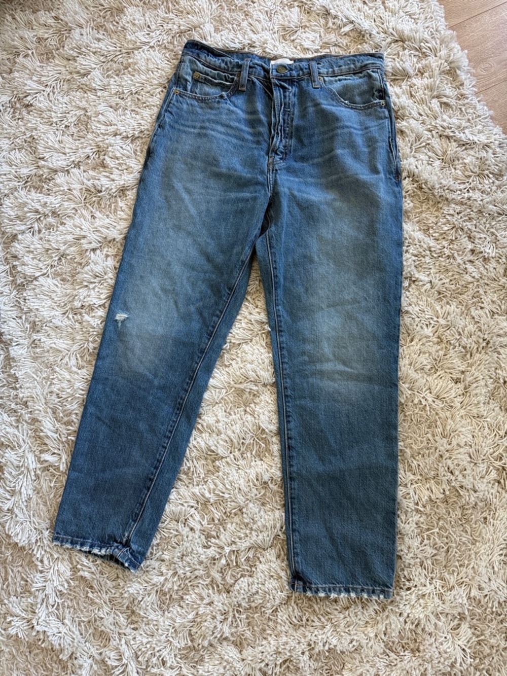 Frame Le Mec Straight-Leg Jeans in Malibu Sz 28 - Picture 2 of 9